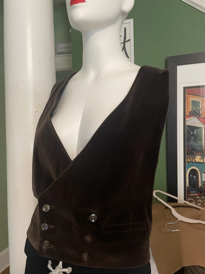 De Colección Años 70 Después de 6 Esmoquin Traje 3 piezas 40 33 Boda Baile de graduación Parejas Poliéster y Terciopelo Foto 2 de 4