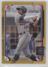2015 Bowman Draft Gold 6/50 Adam Walker Adam Brett Walker #48 2r7