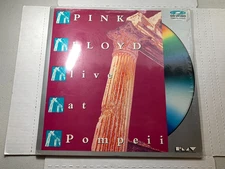Vintage Pink Floyd Live at Pompeii LaserDisc NTSC Stereo Digital Sound England