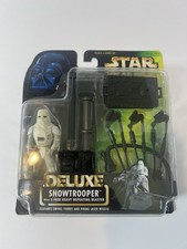 Kenner Star Wars Power Of The Force Snowtrooper Deluxe Green Card Action Figure
