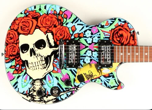 Phil Lesh Autographed Les Paul Guitar Sweet Grateful Dead Guitar!!
