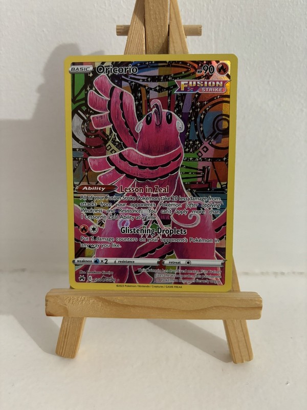Pokemon Crown Zenith: Oricorio GG04/GG70 - Galarian Gallery Ultra Rare Holo NM