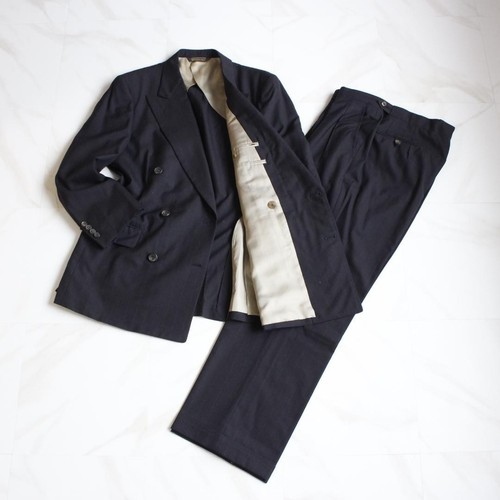 Paul Stuart Setup Suit M Size Double Navy | eBay