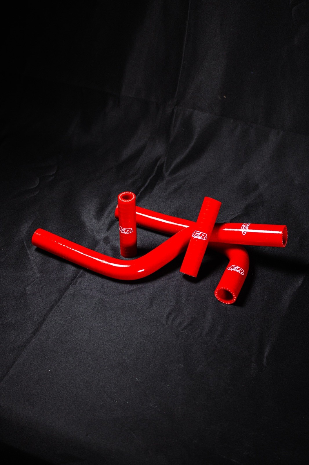 tubi radiatore in silicone rosso per xe-xx/yz 125 fantic yamaha