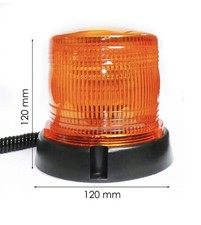 Universal Cigarette Lighter Plug Magnetic Flashing Amber Beacon LED 12V Car Van