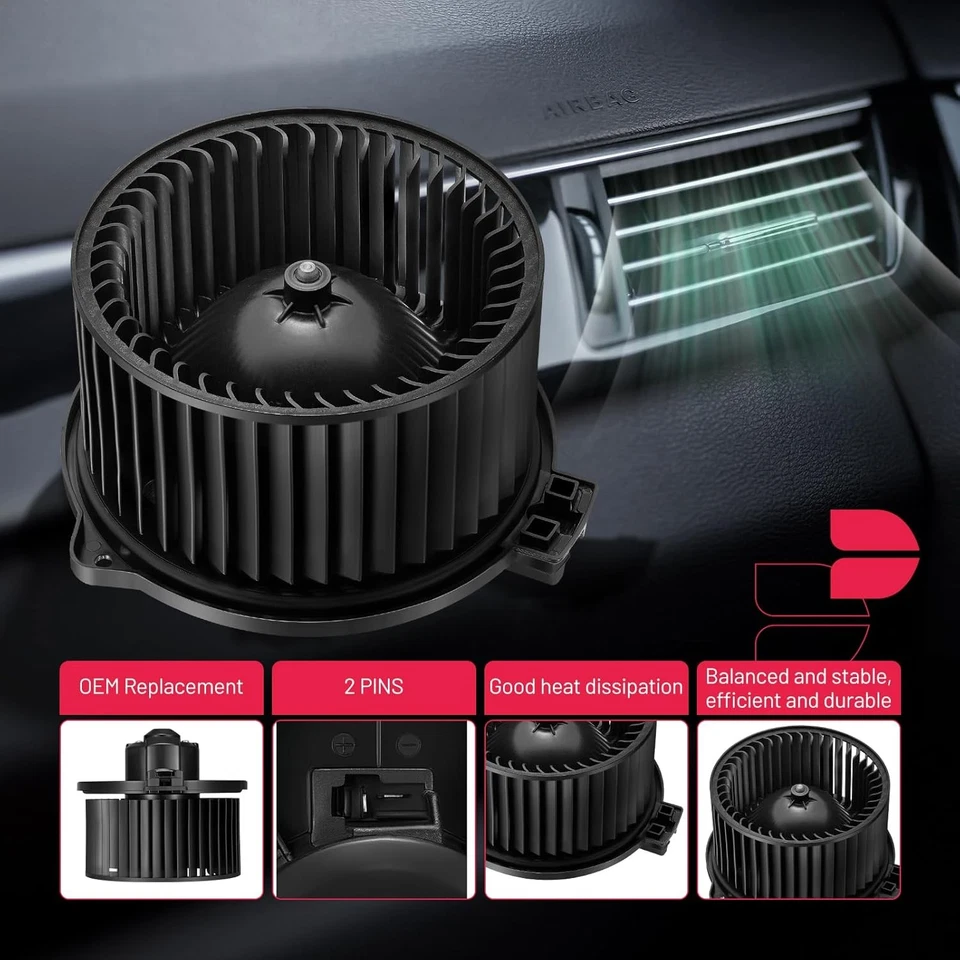 Ventilador de motor soplador calentador aire acondicionado Toyota Corolla 1998 99-01 2002 700056 Foto 4 de 4