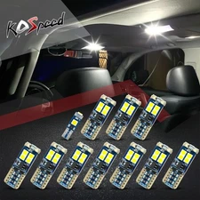 11x Interior LED Combo Courtesy Dome License Map Light Bulbs for Rav4 2006-2012
