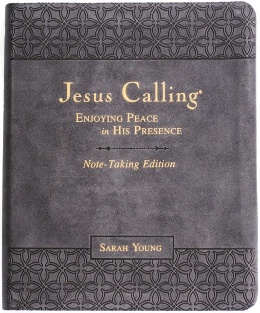 Jesus Calling Note-Taking Edition, Leathersoft, Black, with full Scriptures, Hardback, Sarah Young - Image 4