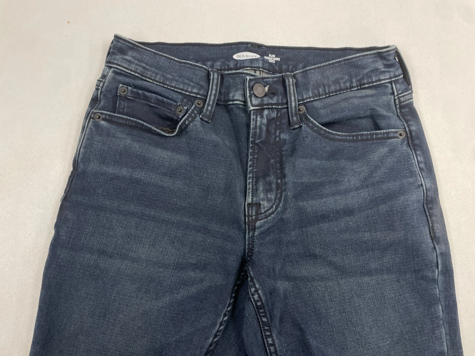 Old Navy 29x30 Men's Slim Fit Jeans Dark Blue Wash Denim
Opens in a new window or tab
