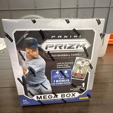 Panini Prizm 2021 Baseball Cards Mega Box Cosmic Haze Prizm Parallels Bonus Pack