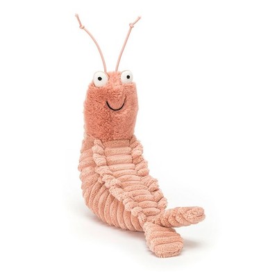 Jellycat Sheldon Shrimp Peachy Plush Toy 6.7 Inch Cute Sci-Fi Buddy