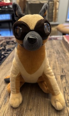 Fallout 4 Dogmeat Plush Goggles Bethesda Dog (No Bandana)
