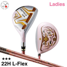 Clearance HONMA BERES 08 AIZU Ladies Hybrid Utility 22H L-Flex ARMRQ MX 3Star 3S