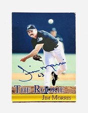 2005 Christian Family Day Jim Morris The Rookie Signed Baseball Card. rookie card picture