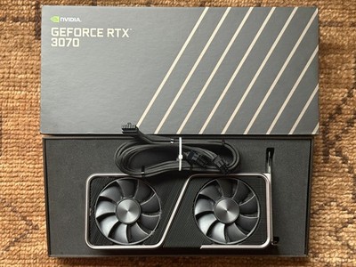 NVIDIA GeForce RTX 3070 Founders Edition 8GB Graphics Card Original Box CABLEMOD