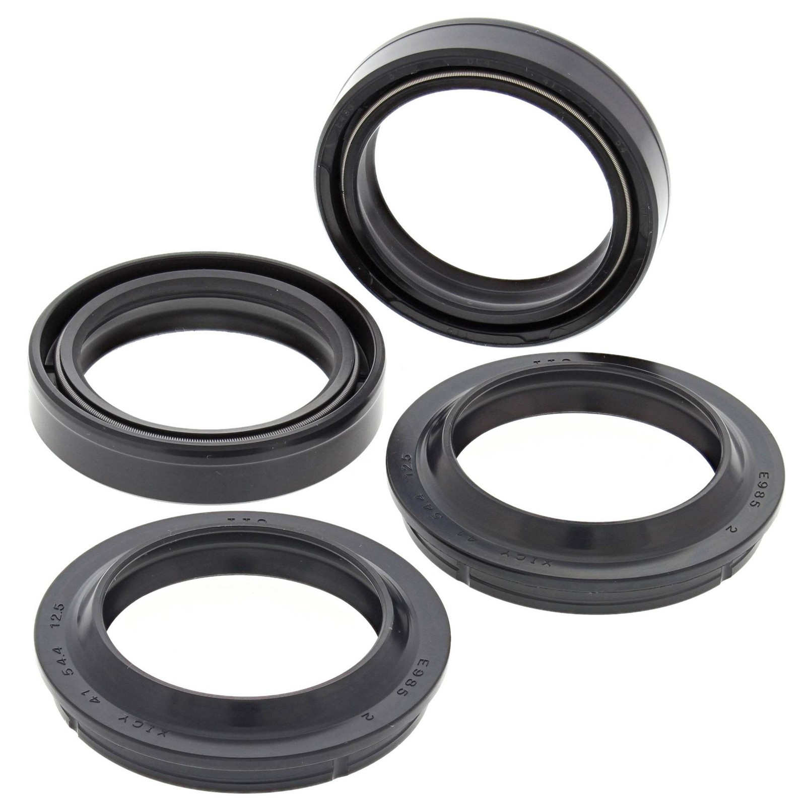 All Balls 56-132 Fork & Dust Seal Kit For Honda XR250L 91-96 XR350R 83-85