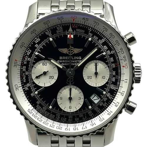 BREITLING Wristwatch A232B35NP(A23322) 42mm Stainless Steel Black Watch OKW836