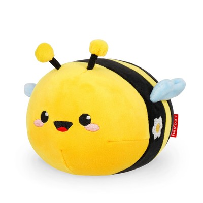 LEGAMI - Super Soft Plush Plush, Bee Theme, Mini Size, with Personalised ID Card