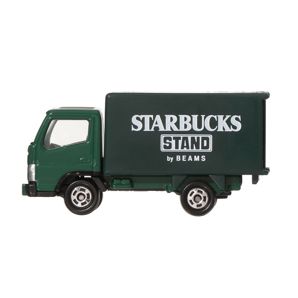 Fuso Mitsubishi STARBUCKS CANTER FUSO MITSUBISHI トミカ Canter availability variant rare ミニカー