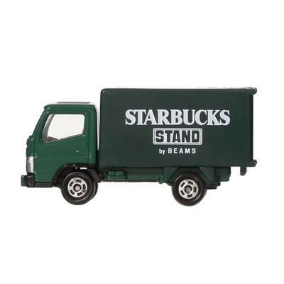 STARBUCKS STAND by BEAMS Tomica Mitsubishi Fuso Canter Mini Truck