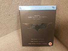 The Dark Knight Trilogy [Batman] [Blu-ray] [2005] [2013] [Region ... - DVD  TQVG
