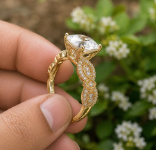 2Ct Lab Created Diamond Solitaire Engagement ...