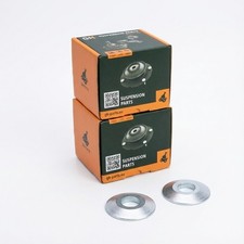 2x Distanzstrebe für Domlager Vorne für BMW 1er E81/82/87/88, 3er E90/91, 5 E60