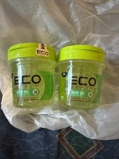 Lot Of 2 Eco Styler Olive Oil Styling Hair Gel 8 Oz Each