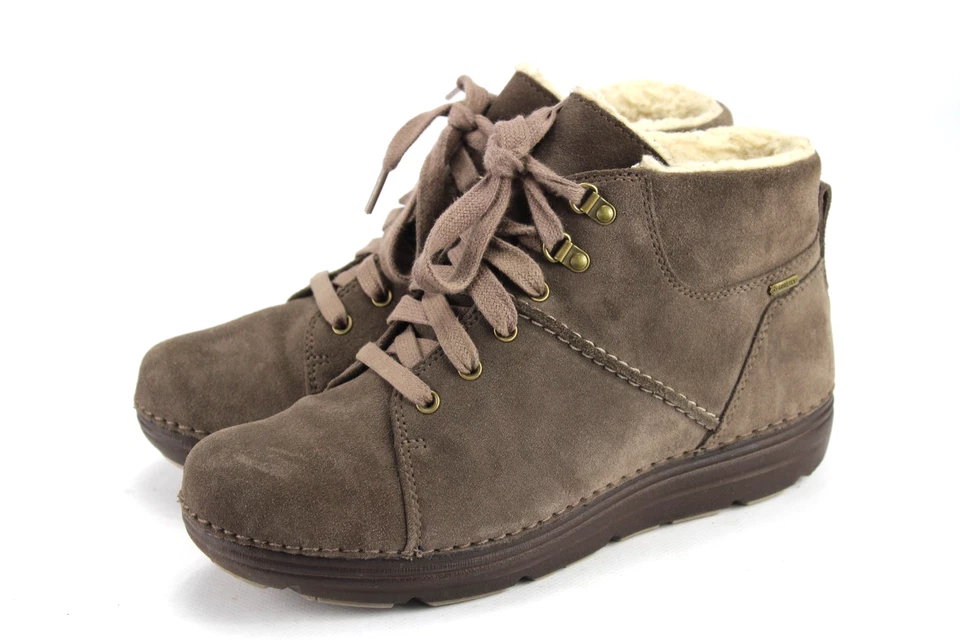 Clarks Gr.39 Damen Schnürschuhe Stiefel Stiefeletten Boots Wildleder  TOP - Bild 1 von 4