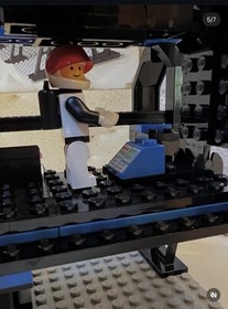 LEGO 6955 Space Police LOCK-UP ISOLATION BASE 99% Complete Manual Instructions 