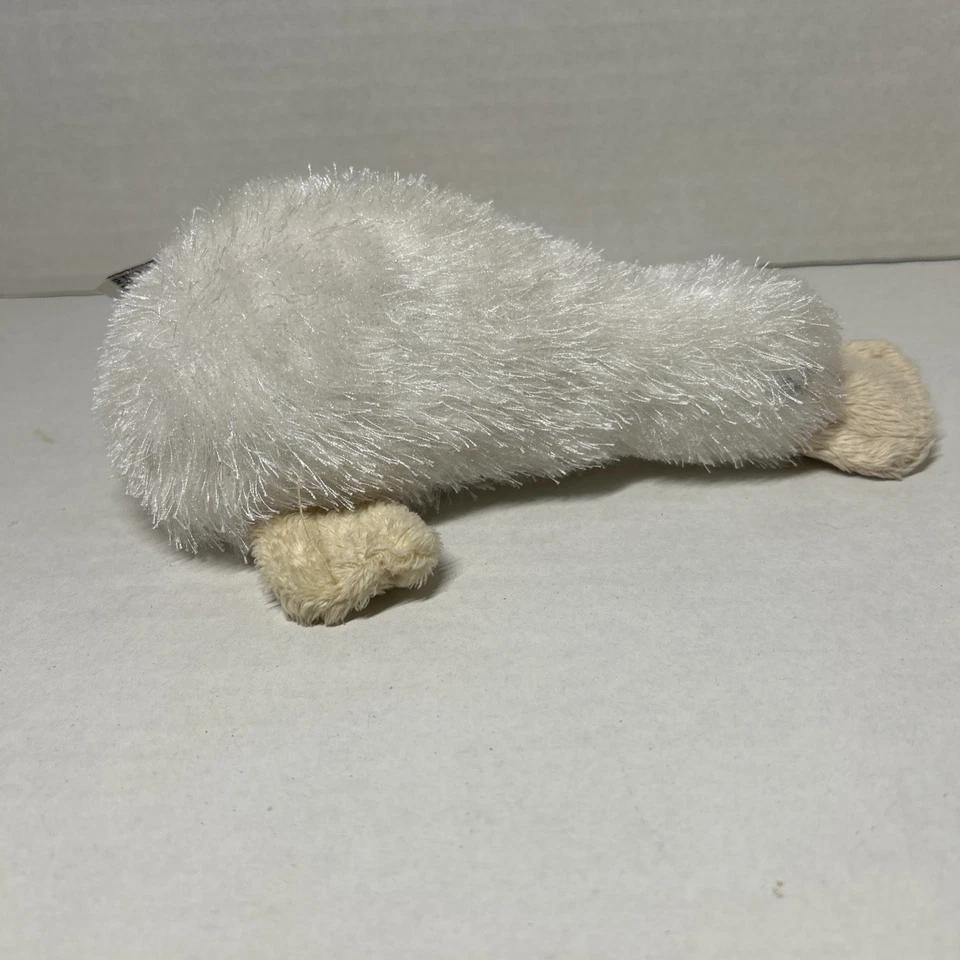 Ganz Lil’ Kinz Googles White Duck Platypus Retired Toy Plush 8" Stuffed Animal - Image 4 of 4