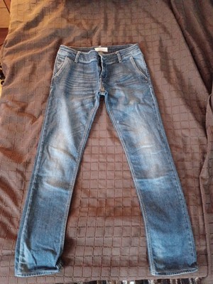 Timeout Brand Blue Denim Jeans Women 5 Pocket Design Original American Style