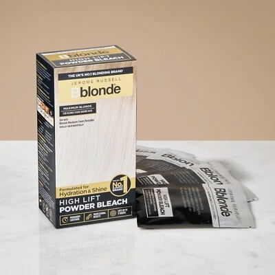 Jerome Russell Bblonde High Lift Powder Bleach Vegan Friendly Blonde/Dark Brown