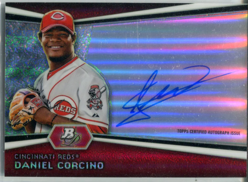 Daniel Corcino 2012 Bowman Platinum Autographed Card - 第 1/1 張圖片