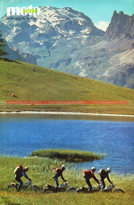 Poster ''The Green Motorcycle It's That Too...'' (TRIAL 1974) #02017