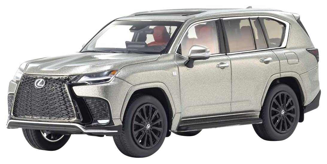 1/43 京商 レクサス LX600 Fスポーツ シルバー LEXUS Kyosho (KYOSYO) Original 1/43 Lexus LX 600 F SPORT (Sonic