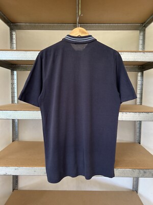 YVES SAINT LAURENT ヴィンテージポロシャツ Yves Saint Laurent Vintage 90s Navy Blue Small Logo Polo