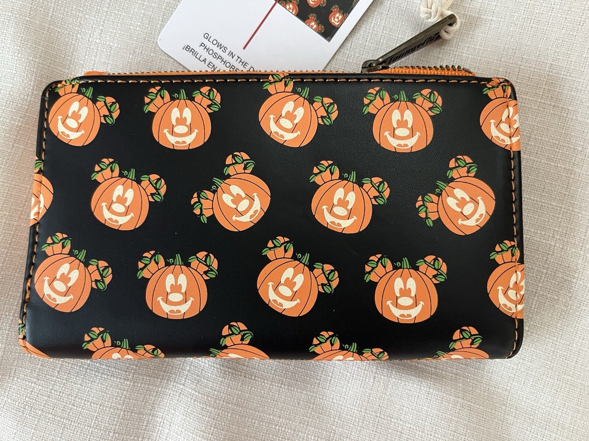 Mickey Jack o\' Lantern Pumpkin Backpack Wallet Ears Set wdbk3279-1.jpg main image 3