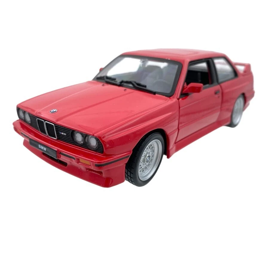 BMW 3 Series M3 Serie 3 E30 - 1988 Rosso Red Burago Bburago 1:24 Nuovo 1/24 - Immagine 3 di 4