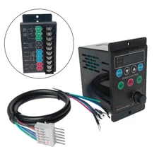 120W AC 110V 3A Panel-based Digital Motor Speed Controller Governor LCD Display