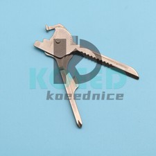 NEW 1PCS 6-in-1 Utile-Key Mini Screwdriver Key Ring Chain Pocket Knife Multi-T
