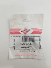 Whirlpool 8201796 Refrigerator Drain Tube Grommet. Pack of 2. Fast shipping!!!