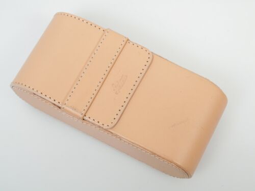 Leica Bag D-LUX Leather Leather Case 18616 Beige For Leica D-LUX - Picture 1 of 3