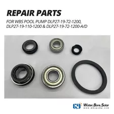 WBS Solar Pool Pump Repair Kit Service Mechanical Seal Bearing DLP27-19-72-1200