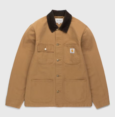 Carhartt WIP Michigan Chore Coat Summer I026480 Hamilton Brown