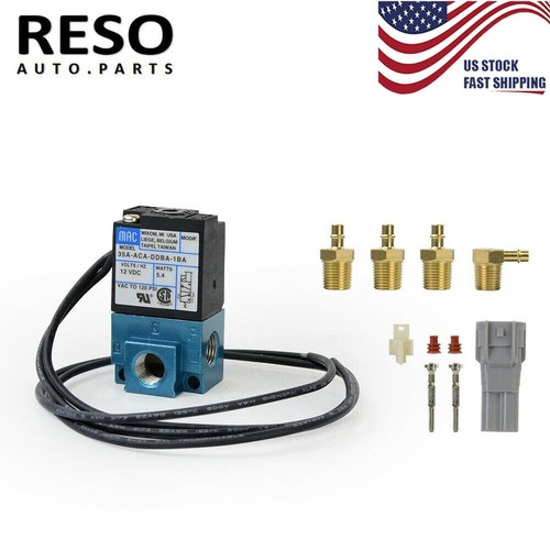 Solenoide 12V 5.4W 1/8 BSPP MAC De 3 Puertos - 12V, 5.4W, 1/8 - Foto 12