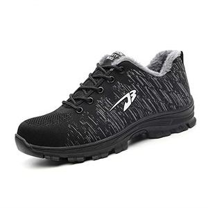 wide fit steel toe cap trainers