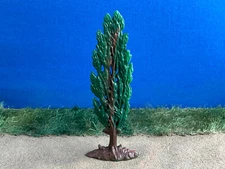 Elastolin Germany #4905 Tree 1960s Hausser Plastic Painted 6.0 Inch Tall