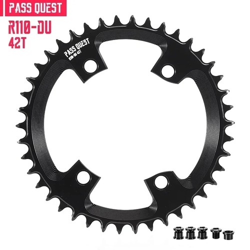 110BCD 4 Bolt Chainring for Shimano Ultegra 36T-60T Aero Bicycle Chainwheel - Picture 43 of 47