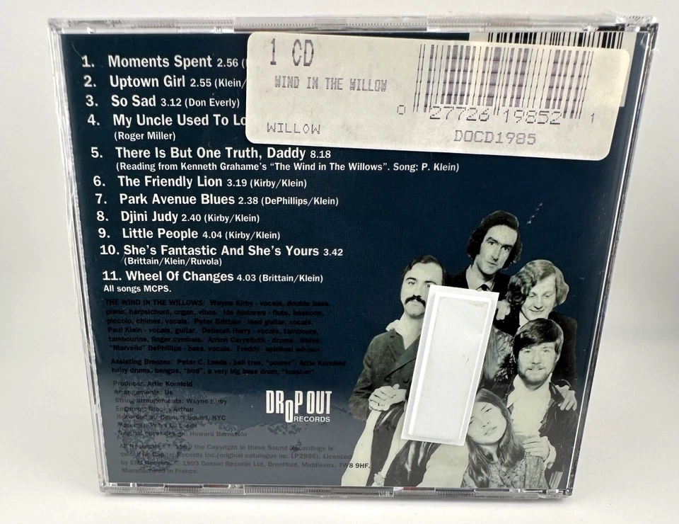 The Wind in the Willows (Blondie's Debbie Harry 1st Band) RARE MONO NEW CD 1993 Foto 3 de 4